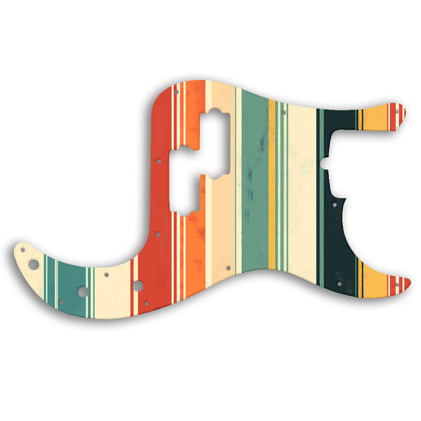 Fender PRECISION BASS AMERICAN PROFESSIONAL 4 STRING Custom Pickguard Scratchplate RETRO Design