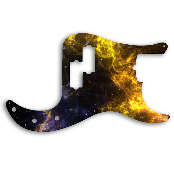 Fender PRECISION BASS AMERICAN PROFESSIONAL 4 STRING Custom Pickguard Scratchplate SPACE Design