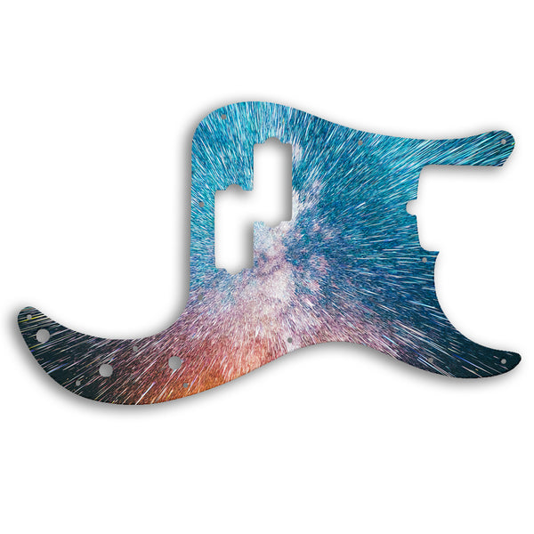 Fender PRECISION BASS AMERICAN PROFESSIONAL 4 STRING Custom Pickguard Scratchplate SPACE Design