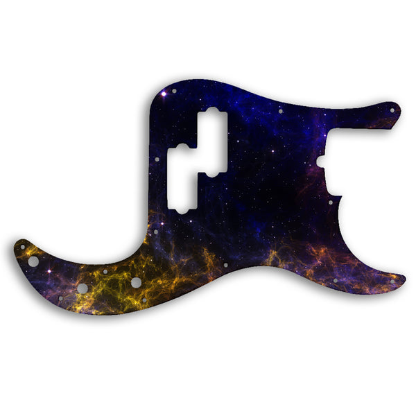 Fender PRECISION BASS AMERICAN PROFESSIONAL 4 STRING Custom Pickguard Scratchplate SPACE Design