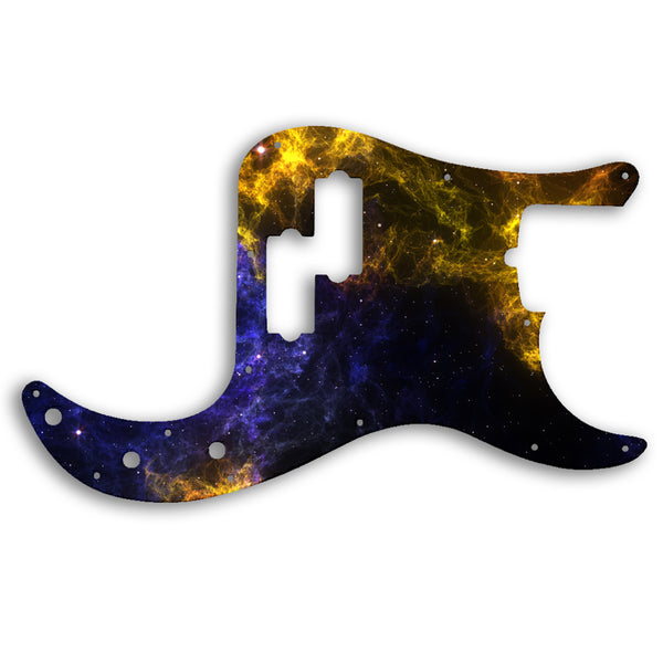 Fender PRECISION BASS AMERICAN PROFESSIONAL 4 STRING Custom Pickguard Scratchplate SPACE Design