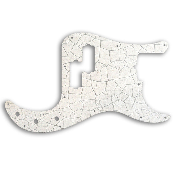 Fender Precision Bass American Performer Custom Pickguard Scratchplate CRACKED Design