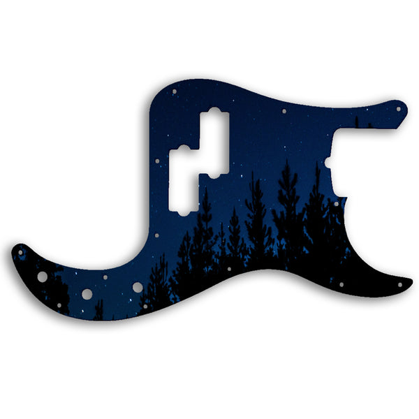 Fender Precision Bass American Performer Custom Pickguard Scratchplate NIGHT Design