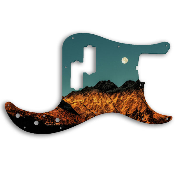 Fender Precision Bass American Performer Custom Pickguard Scratchplate NIGHT Design