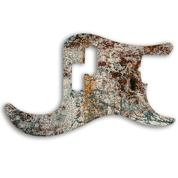 Fender Precision Bass American Performer Custom Pickguard Scratchplate Rust Design