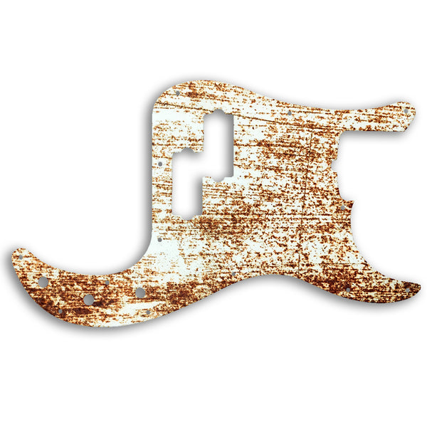 Fender Precision Bass American Performer Custom Pickguard Scratchplate Rust Design