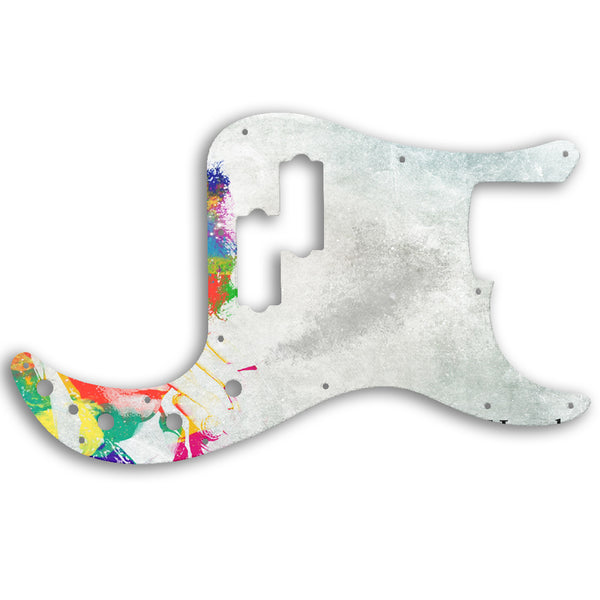 Fender PRECISION BASS 2005-PRESENT MADE IN MEXICO DELUXE ACTIVE SPECIAL Custom Pickguard Scratchplate Jimi Design