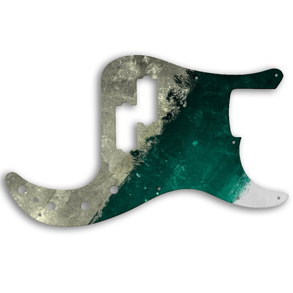 Fender PRECISION BASS 2005-PRESENT MADE IN MEXICO DELUXE ACTIVE SPECIAL Custom Pickguard Scratchplate PAINT Design