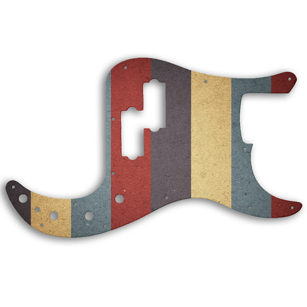 Fender PRECISION BASS 2005-PRESENT MADE IN MEXICO DELUXE ACTIVE SPECIAL Custom Pickguard Scratchplate RETRO Design