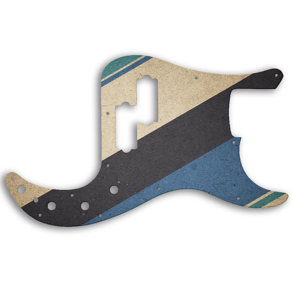 Fender PRECISION BASS 2005-PRESENT MADE IN MEXICO DELUXE ACTIVE SPECIAL Custom Pickguard Scratchplate RETRO Design