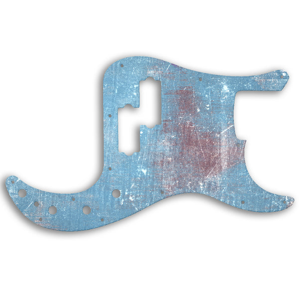 Fender PRECISION BASS 2005-PRESENT MADE IN MEXICO DELUXE ACTIVE SPECIAL Custom Pickguard Scratchplate WALL Design