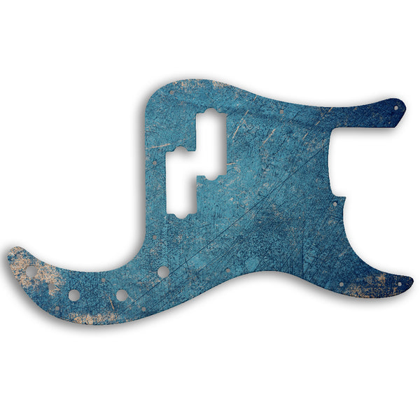 Fender PRECISION BASS 2005-PRESENT MADE IN MEXICO DELUXE ACTIVE SPECIAL Custom Pickguard Scratchplate WALL Design