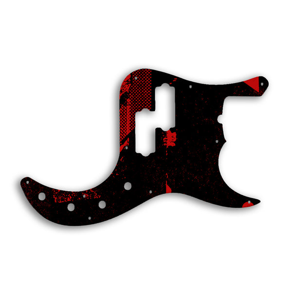 Fender Replacement Fender Precision Bass American Deluxe Pickguard Custom Pickguard Scratchplate ABSTRACT Design