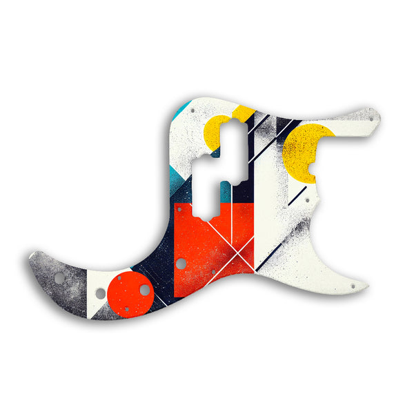 Fender Replacement Fender Precision Bass American Deluxe Pickguard Custom Pickguard Scratchplate ABSTRACT Design