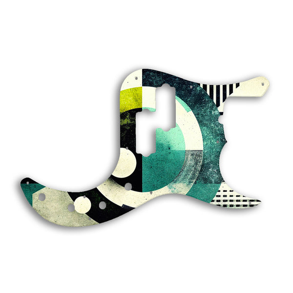 Fender Replacement Fender Precision Bass American Deluxe Pickguard Custom Pickguard Scratchplate ABSTRACT Design