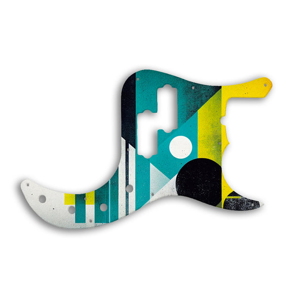 Fender Replacement Fender Precision Bass American Deluxe Pickguard Custom Pickguard Scratchplate ABSTRACT Design