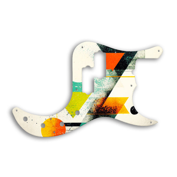 Fender Replacement Fender Precision Bass American Deluxe Pickguard Custom Pickguard Scratchplate ABSTRACT Design