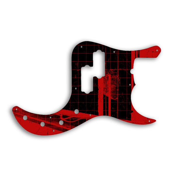 Fender Replacement Fender Precision Bass American Deluxe Pickguard Custom Pickguard Scratchplate ABSTRACT Design