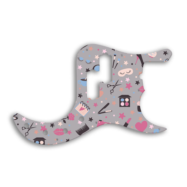 Fender Replacement Fender Precision Bass American Deluxe Pickguard Custom Pickguard Scratchplate GIRLY Design