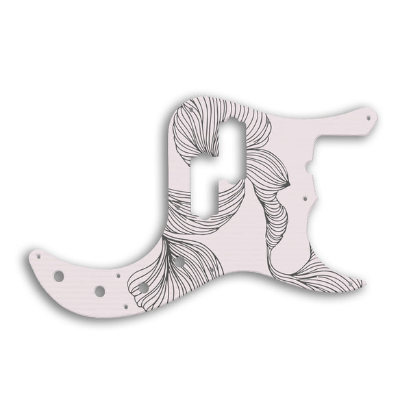 Fender Replacement Fender Precision Bass American Deluxe Pickguard Custom Pickguard Scratchplate Line Design