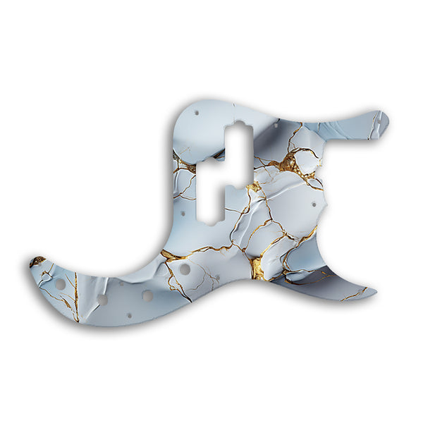 Fender Replacement Fender Precision Bass American Deluxe Pickguard Custom Pickguard Scratchplate Marble Design