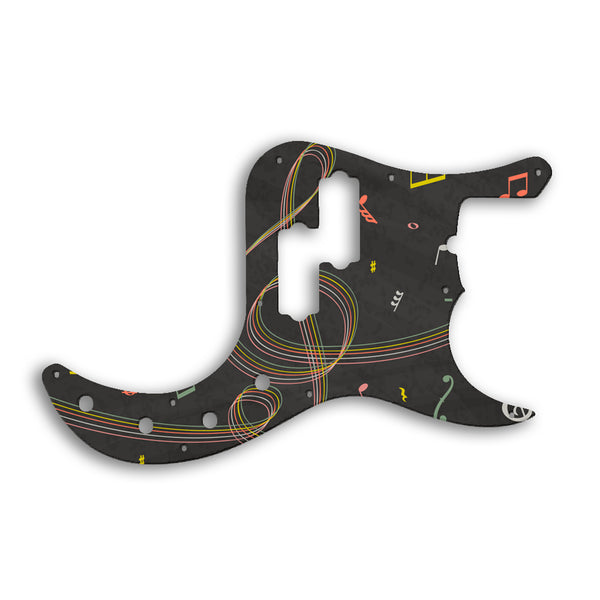 Fender Replacement Fender Precision Bass American Deluxe Pickguard Custom Pickguard Scratchplate Music Design