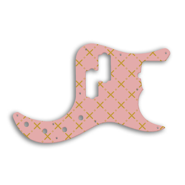 Fender Replacement Fender Precision Bass American Deluxe Pickguard Custom Pickguard Scratchplate Pattern Design