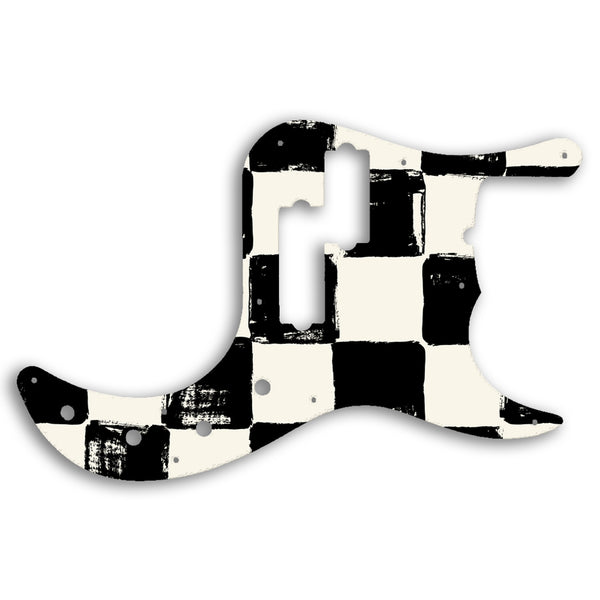 Fender Replacement Fender Precision Bass 5 String American Deluxe Pickguard Custom Pickguard Scratchplate CHESS Design