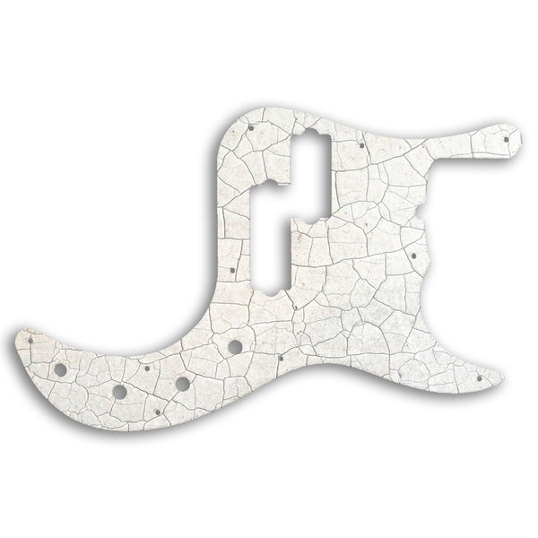 Fender Replacement Fender Precision Bass 5 String American Deluxe Pickguard Custom Pickguard Scratchplate CRACKED Design