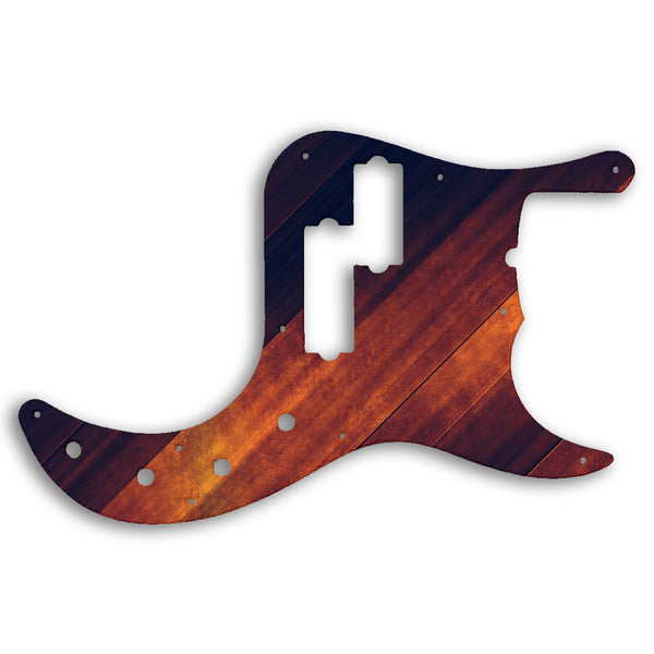 Fender Replacement Fender Precision Bass 5 String American Deluxe Pickguard Custom Pickguard Scratchplate GRUNGE Design