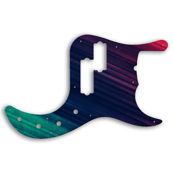 Fender Replacement Fender Precision Bass 5 String American Deluxe Pickguard Custom Pickguard Scratchplate GRUNGE Design