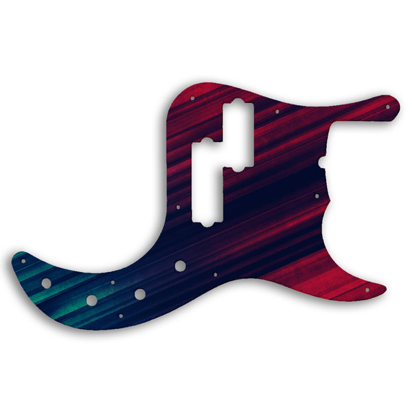 Fender Replacement Fender Precision Bass 5 String American Deluxe Pickguard Custom Pickguard Scratchplate GRUNGE Design