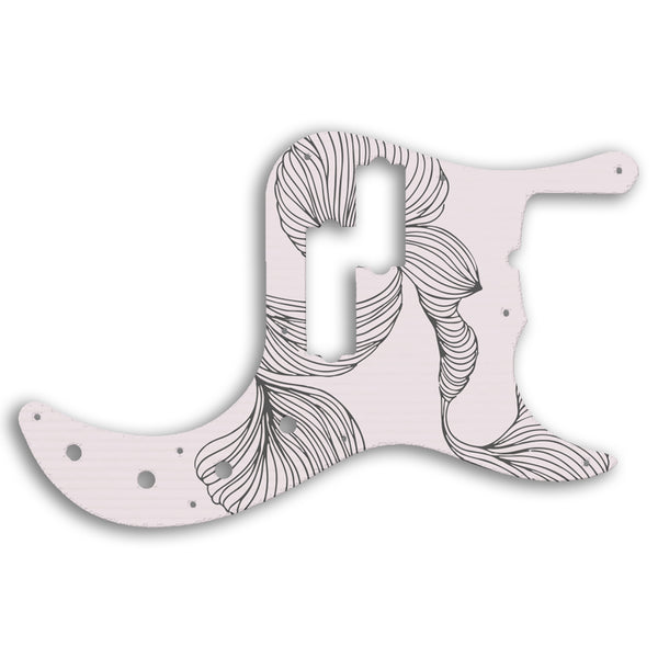 Fender Replacement Fender Precision Bass 5 String American Deluxe Pickguard Custom Pickguard Scratchplate Line Design