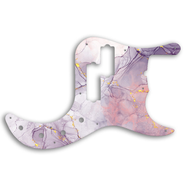 Fender Replacement Fender Precision Bass 5 String American Deluxe Pickguard Custom Pickguard Scratchplate Marble Design