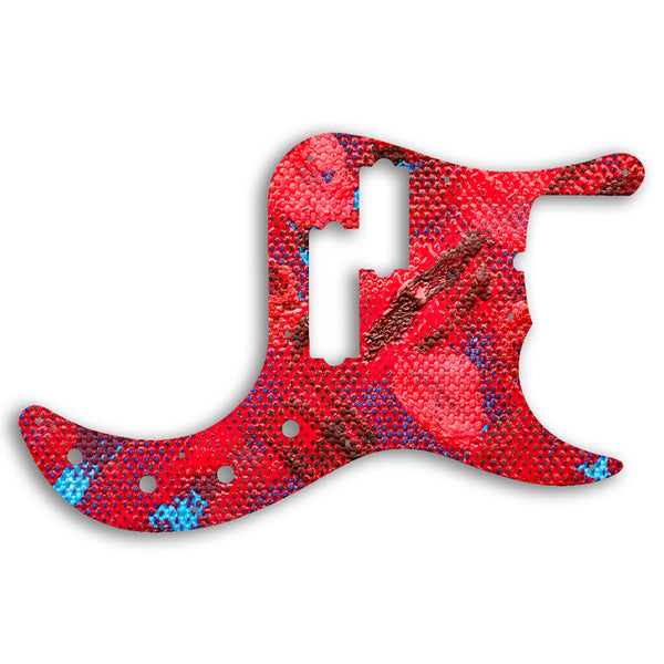 Fender Replacement Fender Precision Bass 5 String American Deluxe Pickguard Custom Pickguard Scratchplate Paint Design