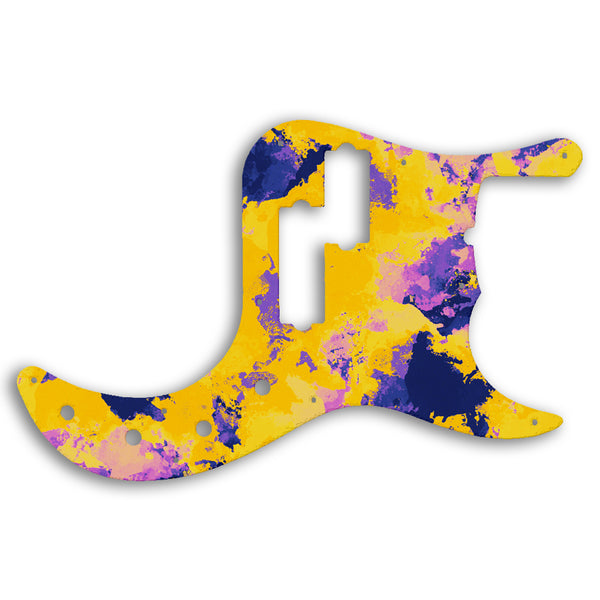 Fender Replacement Fender Precision Bass 5 String American Deluxe Pickguard Custom Pickguard Scratchplate PAINT Design