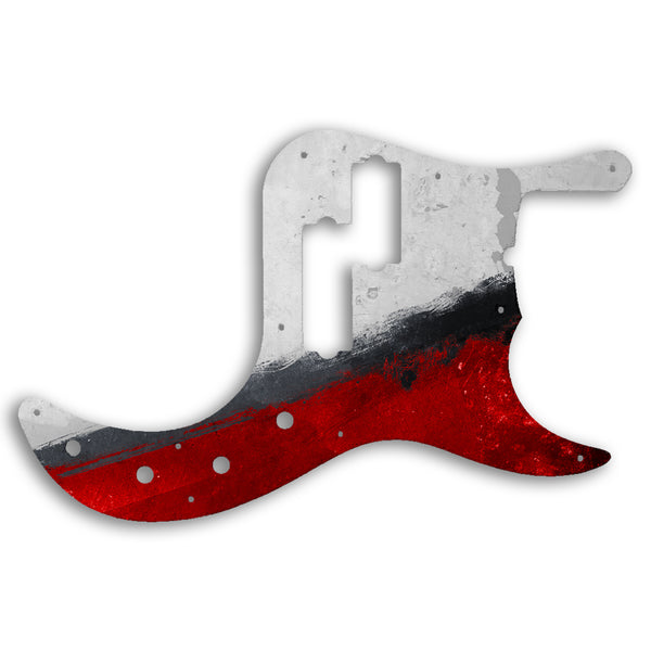 Fender Replacement Fender Precision Bass 5 String American Deluxe Pickguard Custom Pickguard Scratchplate PAINT Design