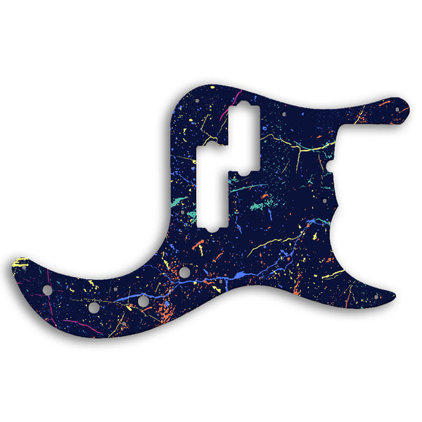 Fender Replacement Fender Precision Bass 5 String American Deluxe Pickguard Custom Pickguard Scratchplate PAINT Design