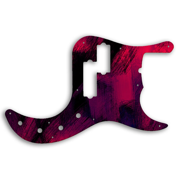 Fender Replacement Fender Precision Bass 5 String American Deluxe Pickguard Custom Pickguard Scratchplate PAINT Design