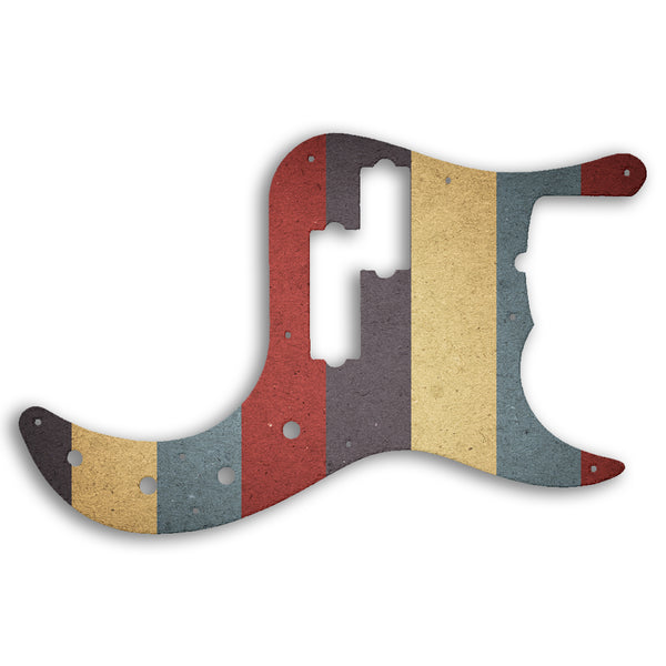 Fender Replacement Fender Precision Bass 5 String American Deluxe Pickguard Custom Pickguard Scratchplate RETRO Design