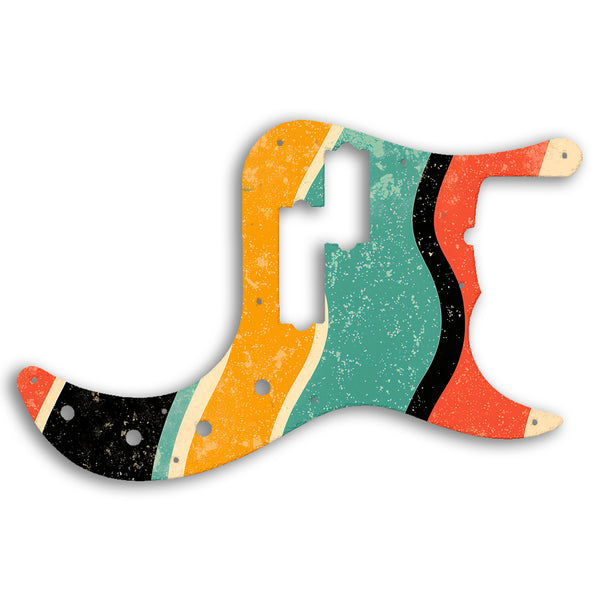 Fender Replacement Fender Precision Bass 5 String American Deluxe Pickguard Custom Pickguard Scratchplate RETRO Design