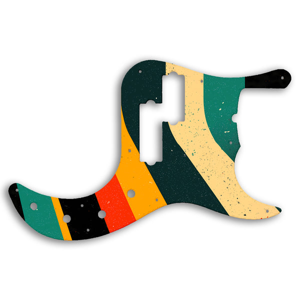 Fender Replacement Fender Precision Bass 5 String American Deluxe Pickguard Custom Pickguard Scratchplate RETRO Design