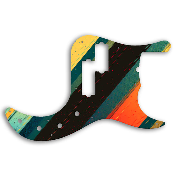 Fender Replacement Fender Precision Bass 5 String American Deluxe Pickguard Custom Pickguard Scratchplate RETRO Design