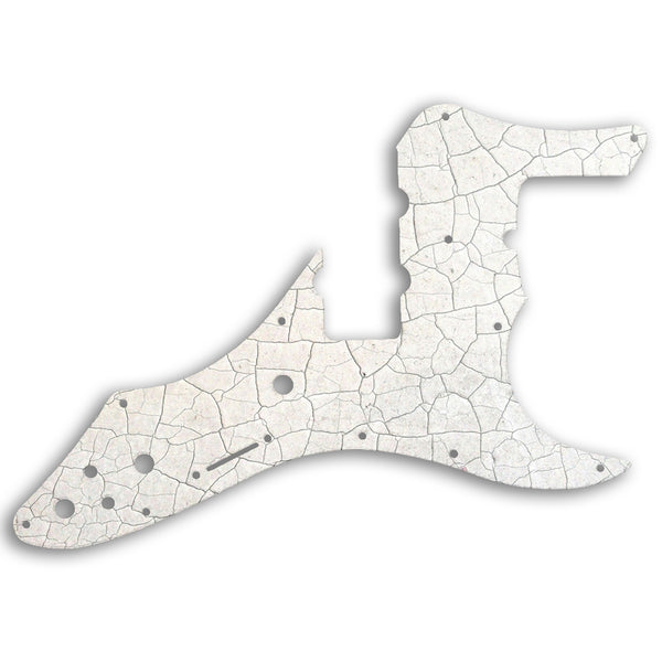 Fender Roscoe Beck Iv (4 String) Bass Custom Pickguard Scratchplate CRACKED Design