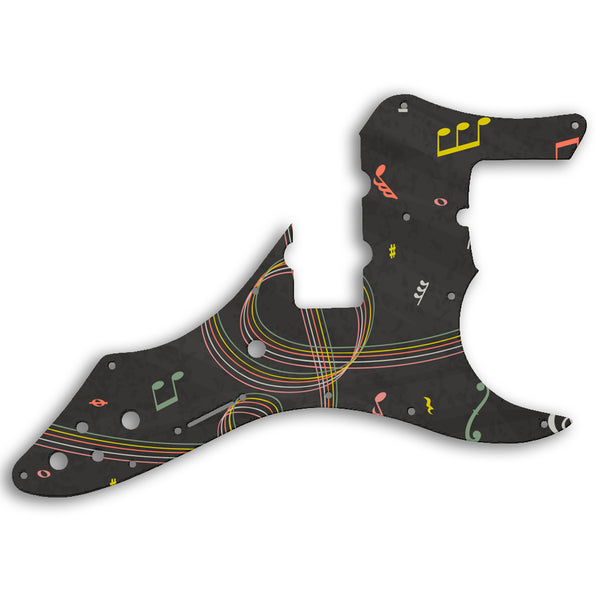 Fender Roscoe Beck Iv (4 String) Bass Custom Pickguard Scratchplate Music Design