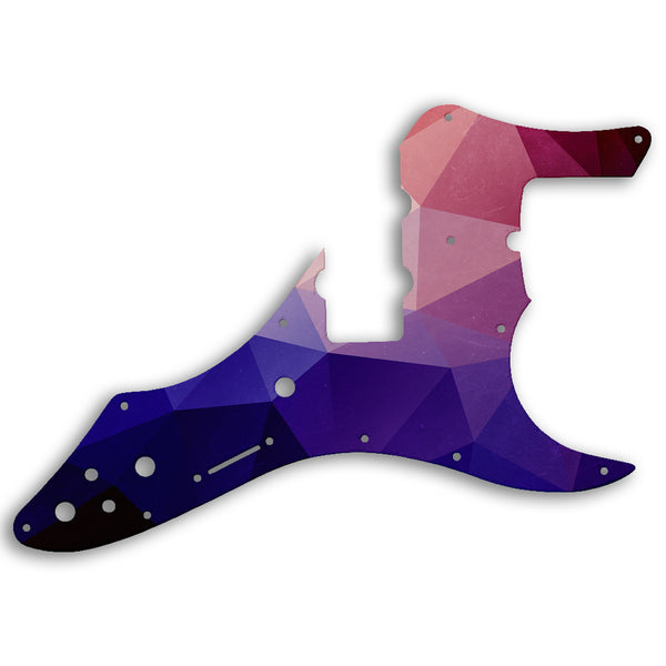 Fender Roscoe Beck Iv (4 String) Bass Custom Pickguard Scratchplate POLYGON Design