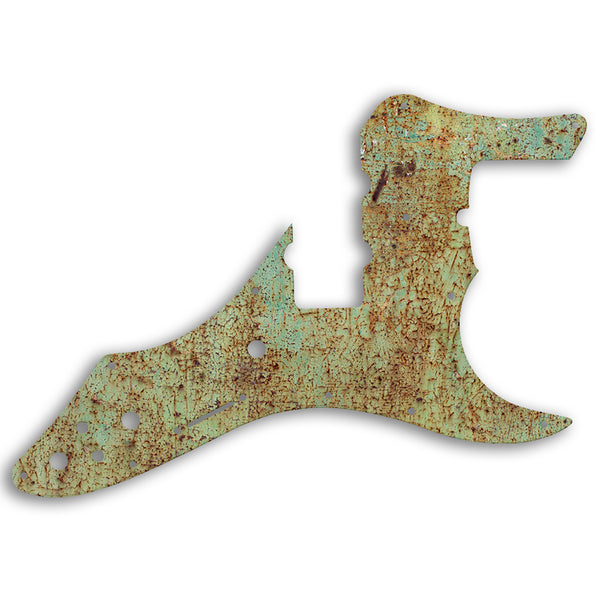 Fender Roscoe Beck Iv (4 String) Bass Custom Pickguard Scratchplate Rust Design