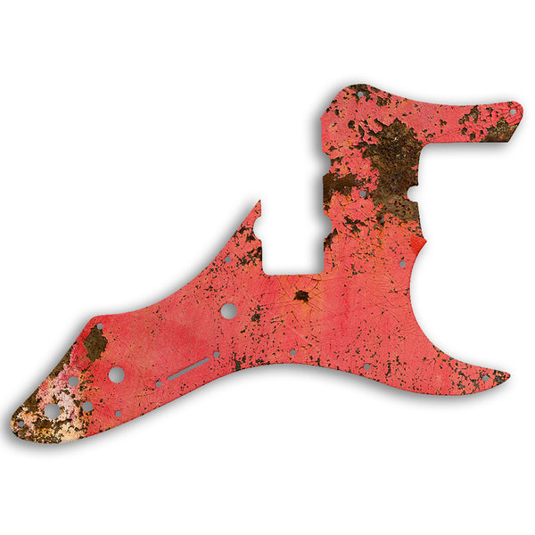 Fender Roscoe Beck Iv (4 String) Bass Custom Pickguard Scratchplate Rust Design