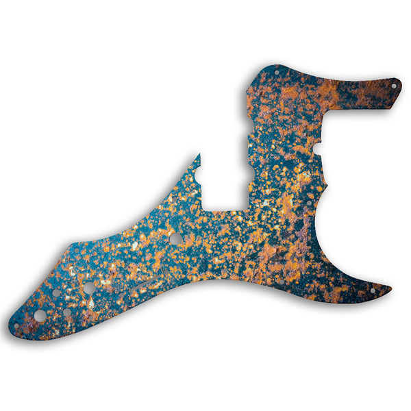 Fender Roscoe Beck Iv (4 String) Bass Custom Pickguard Scratchplate Rust Design