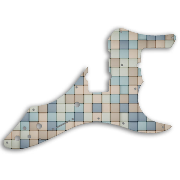 Fender Roscoe Beck Iv (4 String) Bass Custom Pickguard Scratchplate TILES Design